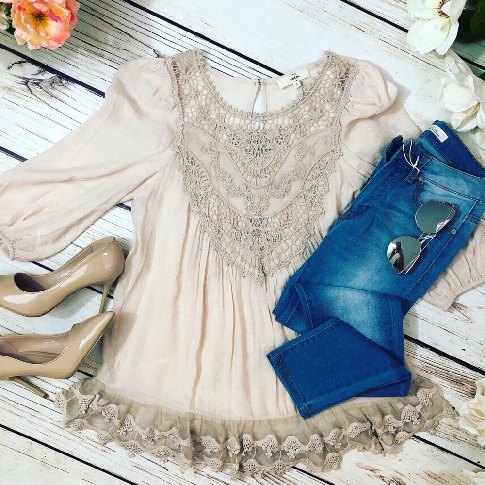 Always and forever lace top